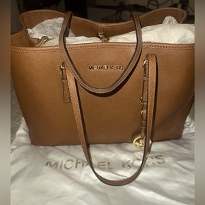 Michael Kors brown tote